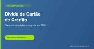 dívida de cartão de crédito — Millennium Cobranças